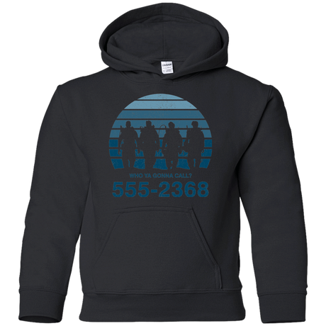 Sweatshirts Black / YS Who Ya Gonna Call Youth Hoodie