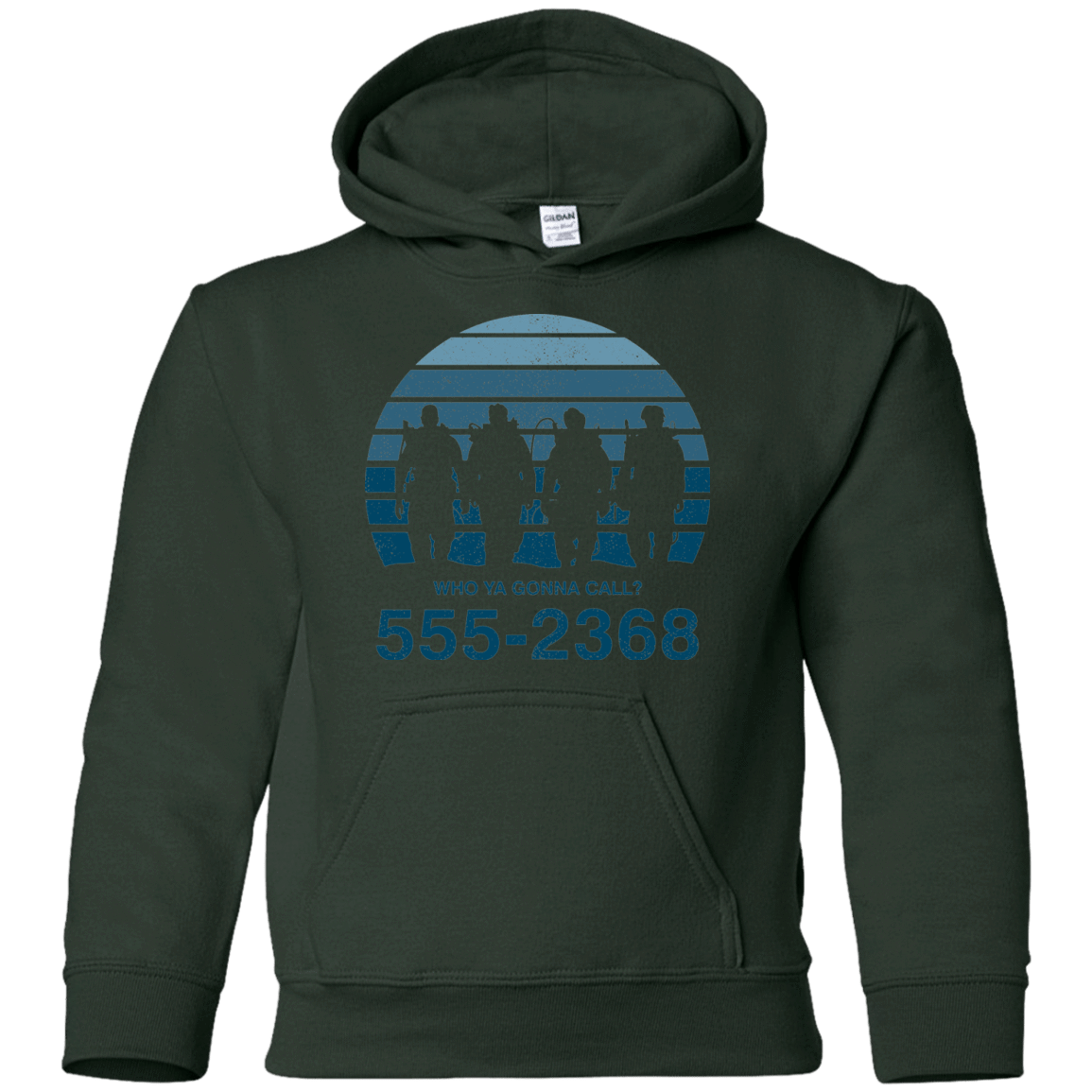 Sweatshirts Forest Green / YS Who Ya Gonna Call Youth Hoodie