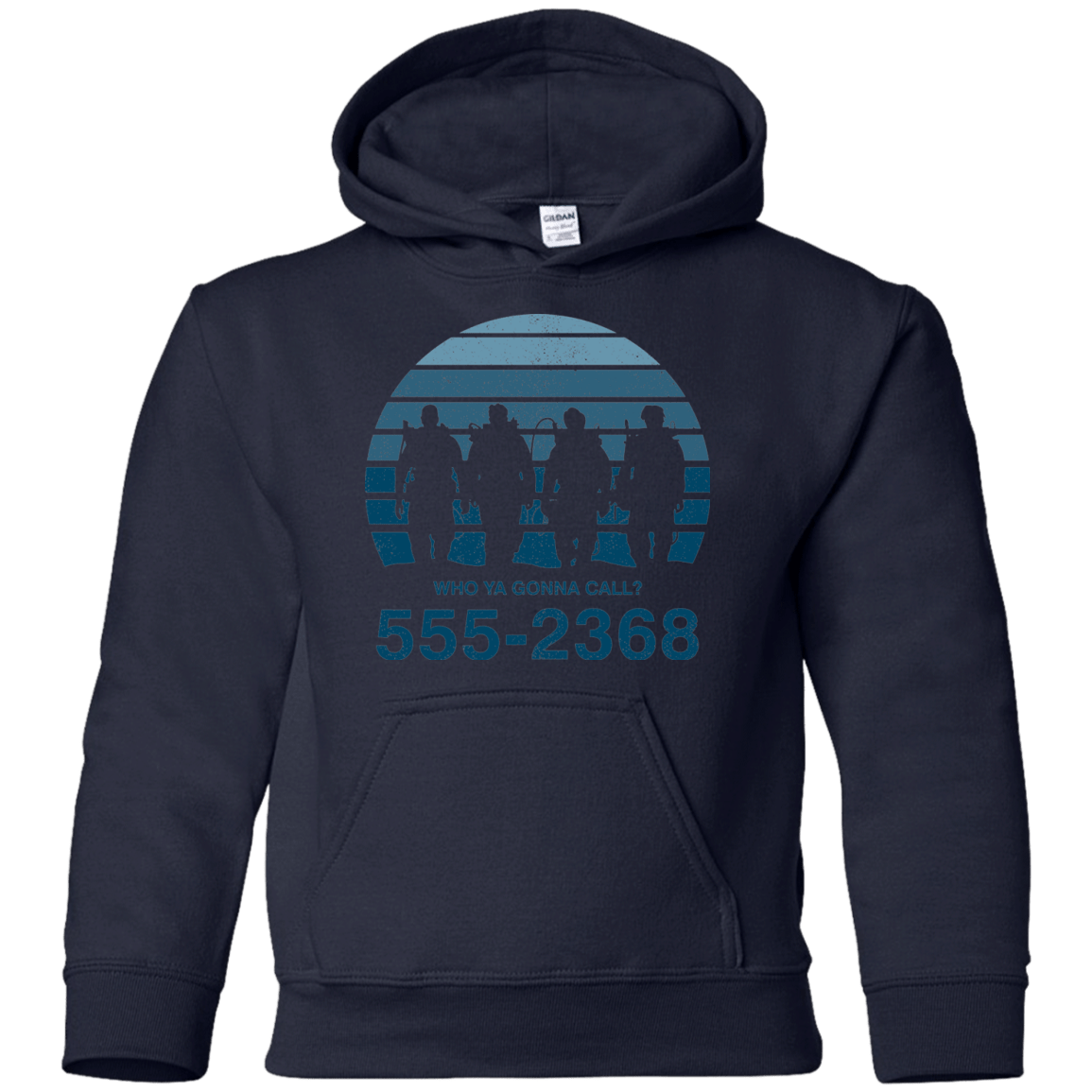 Sweatshirts Navy / YS Who Ya Gonna Call Youth Hoodie