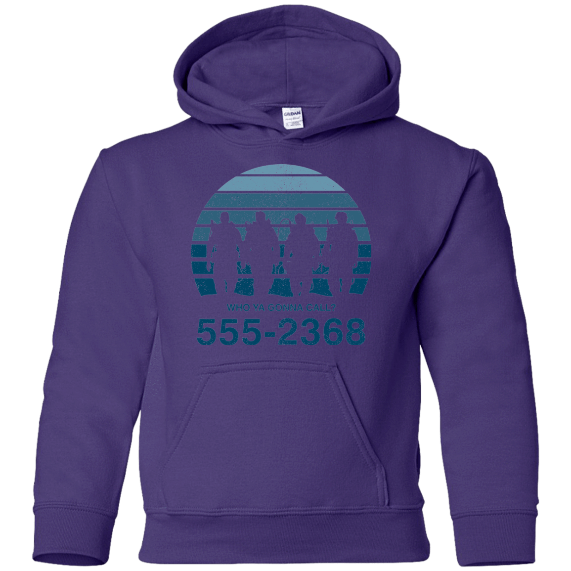 Sweatshirts Purple / YS Who Ya Gonna Call Youth Hoodie