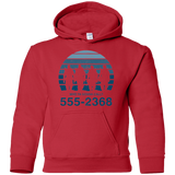 Sweatshirts Red / YS Who Ya Gonna Call Youth Hoodie