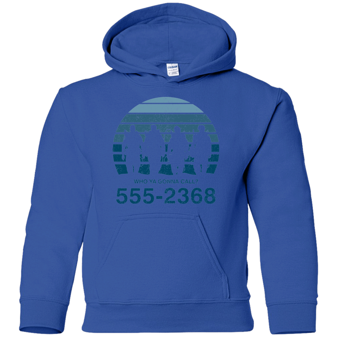 Sweatshirts Royal / YS Who Ya Gonna Call Youth Hoodie