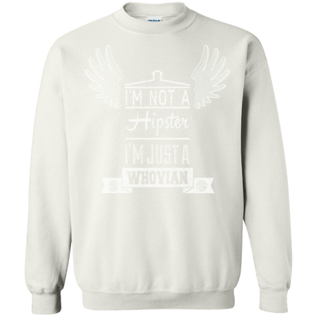 Sweatshirts White / Small Whovian Hipster Crewneck Sweatshirt