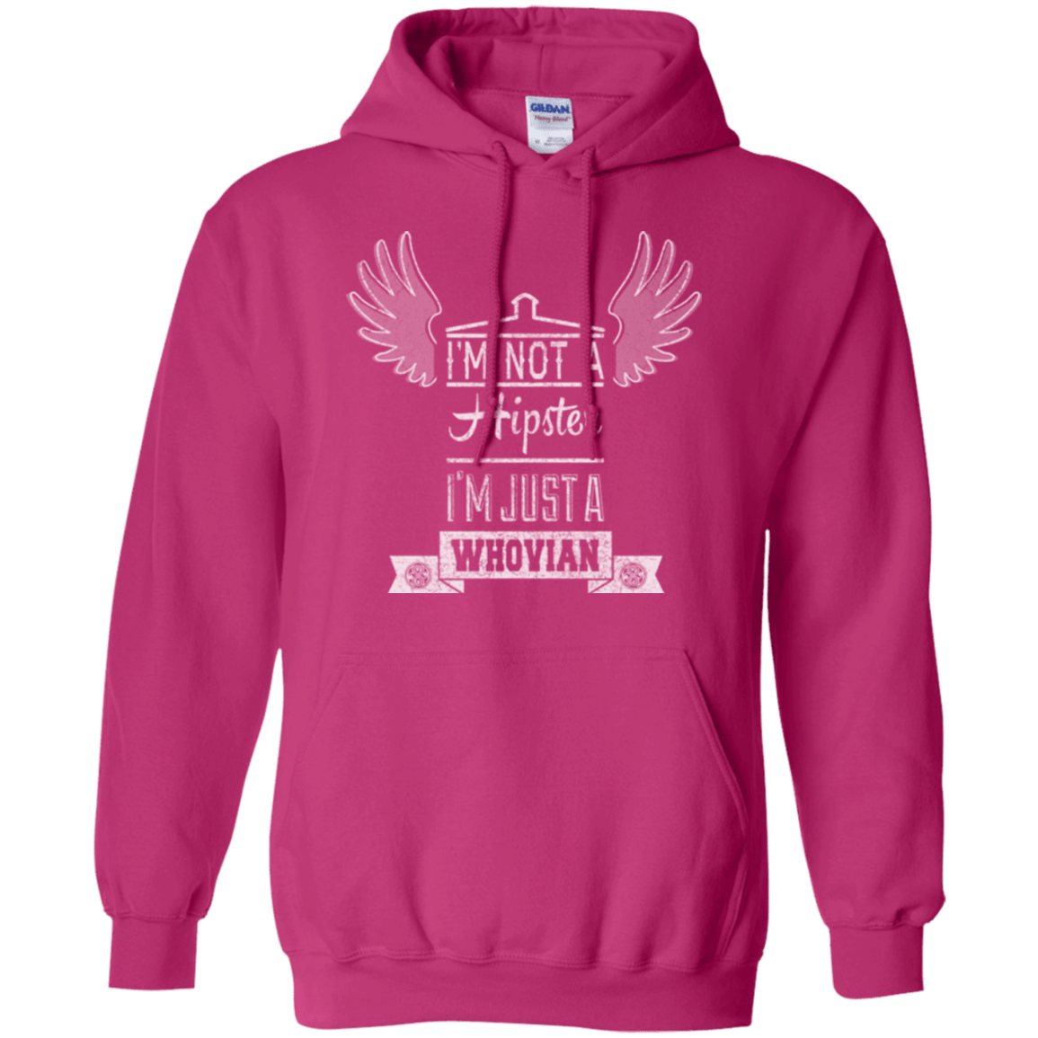 Sweatshirts Heliconia / Small Whovian Hipster Pullover Hoodie