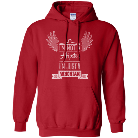 Sweatshirts Red / Small Whovian Hipster Pullover Hoodie