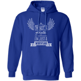 Sweatshirts Royal / Small Whovian Hipster Pullover Hoodie