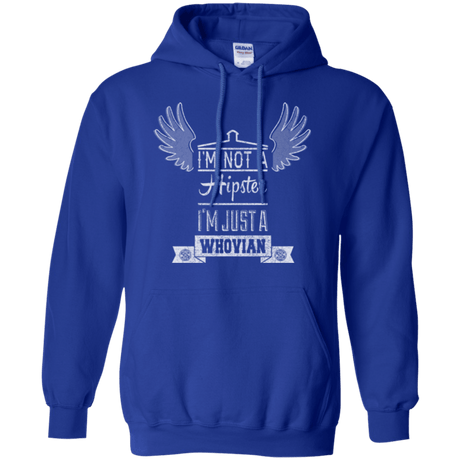 Sweatshirts Royal / Small Whovian Hipster Pullover Hoodie