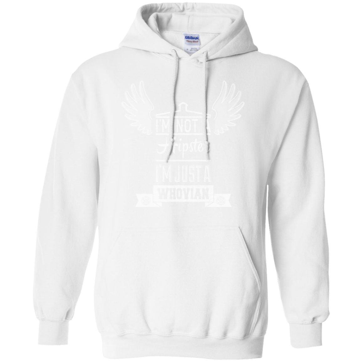 Sweatshirts White / Small Whovian Hipster Pullover Hoodie