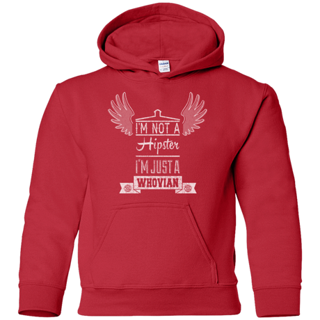 Sweatshirts Red / YS Whovian Hipster Youth Hoodie
