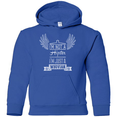 Sweatshirts Royal / YS Whovian Hipster Youth Hoodie