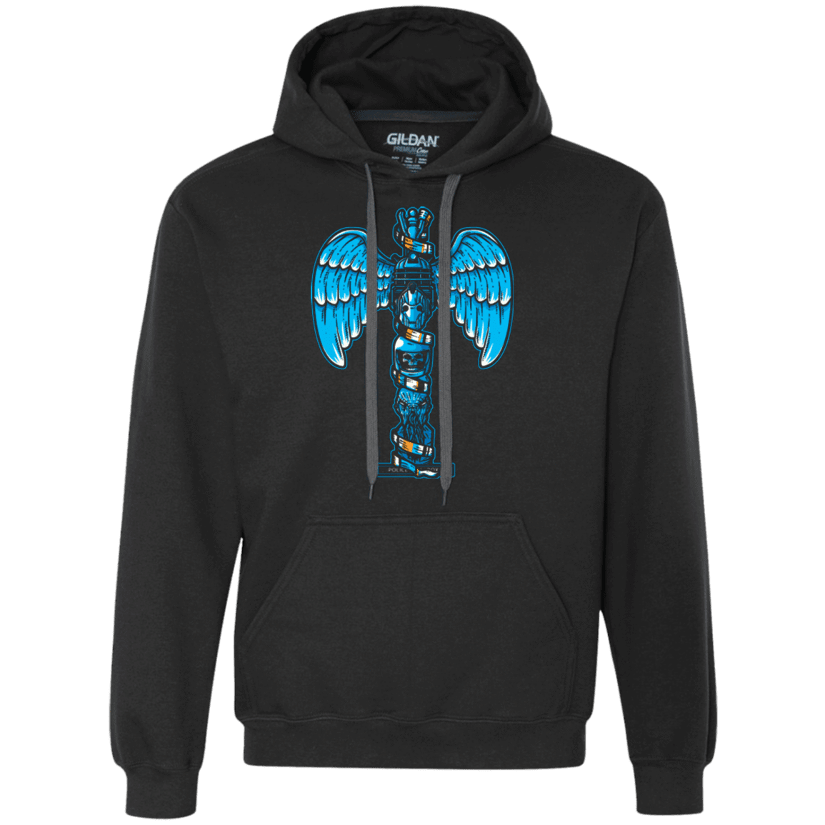 Sweatshirts Black / Small WHOVIAN TOTEM Premium Fleece Hoodie