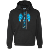 Sweatshirts Black / Small WHOVIAN TOTEM Premium Fleece Hoodie