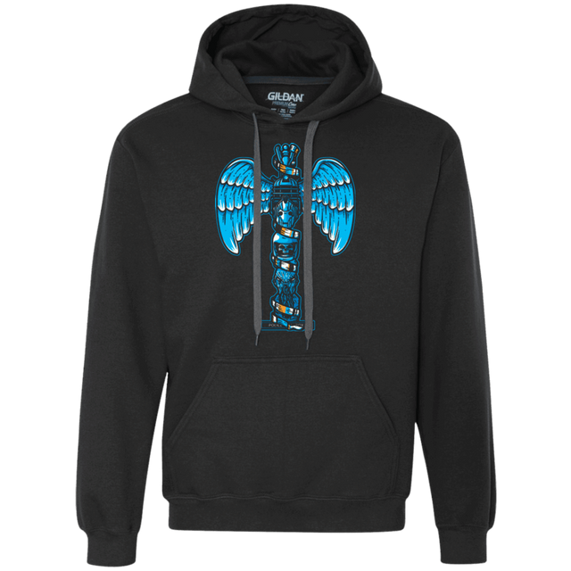 Sweatshirts Black / Small WHOVIAN TOTEM Premium Fleece Hoodie