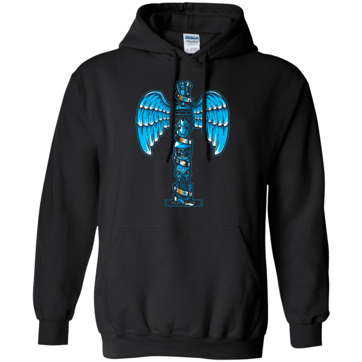 Sweatshirts Black / Small WHOVIAN TOTEM Pullover Hoodie