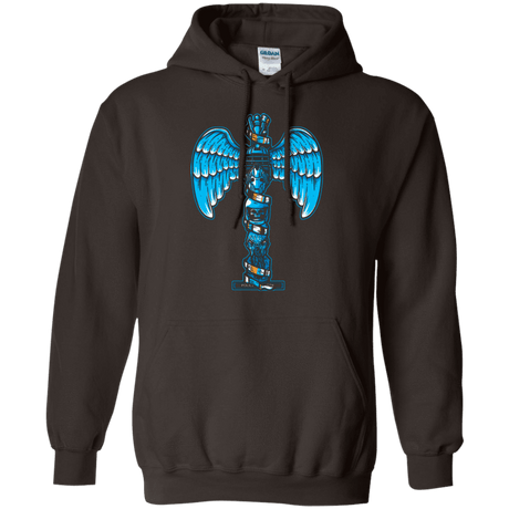Sweatshirts Dark Chocolate / Small WHOVIAN TOTEM Pullover Hoodie