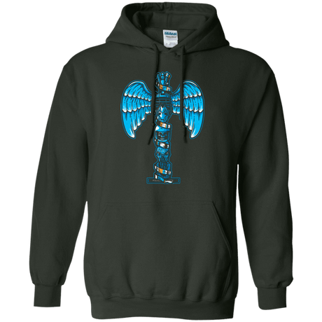Sweatshirts Forest Green / Small WHOVIAN TOTEM Pullover Hoodie