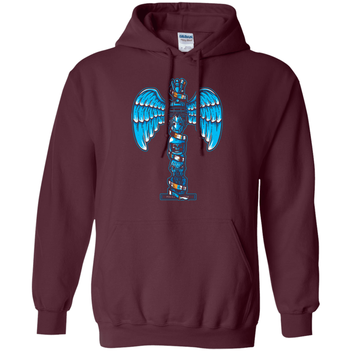 Sweatshirts Maroon / Small WHOVIAN TOTEM Pullover Hoodie