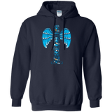 Sweatshirts Navy / Small WHOVIAN TOTEM Pullover Hoodie