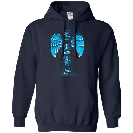 Sweatshirts Navy / Small WHOVIAN TOTEM Pullover Hoodie