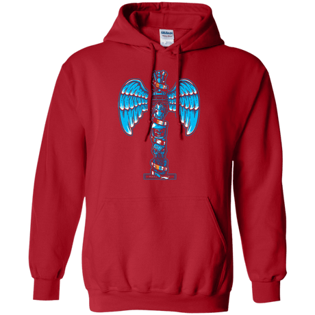 Sweatshirts Red / Small WHOVIAN TOTEM Pullover Hoodie