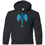 Sweatshirts Black / YS WHOVIAN TOTEM Youth Hoodie