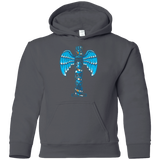 Sweatshirts Charcoal / YS WHOVIAN TOTEM Youth Hoodie