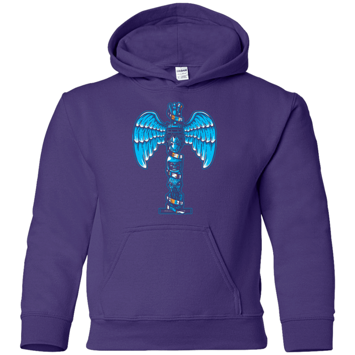 Sweatshirts Purple / YS WHOVIAN TOTEM Youth Hoodie