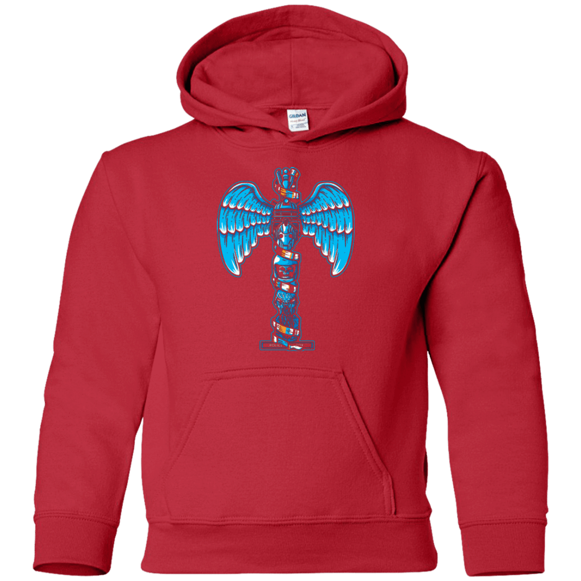 Sweatshirts Red / YS WHOVIAN TOTEM Youth Hoodie