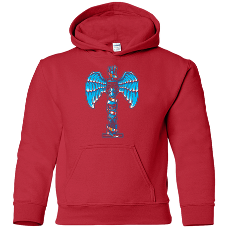 Sweatshirts Red / YS WHOVIAN TOTEM Youth Hoodie