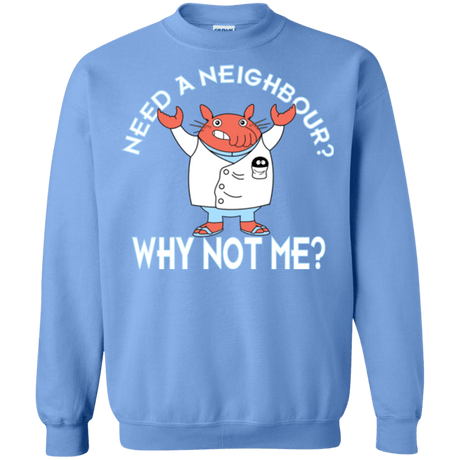 Sweatshirts Carolina Blue / Small Why not me Crewneck Sweatshirt