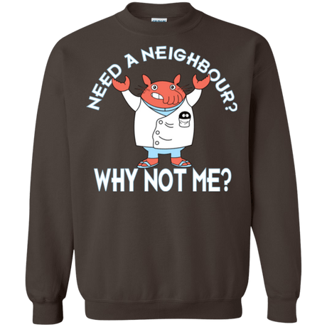 Sweatshirts Dark Chocolate / Small Why not me Crewneck Sweatshirt