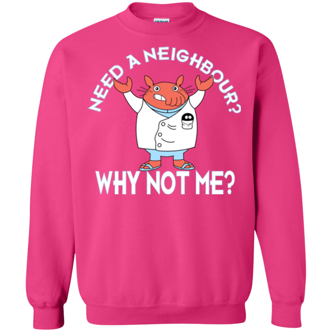 Sweatshirts Heliconia / Small Why not me Crewneck Sweatshirt