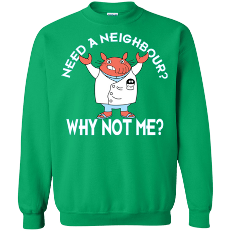 Sweatshirts Irish Green / Small Why not me Crewneck Sweatshirt