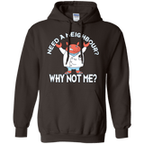 Sweatshirts Dark Chocolate / Small Why not me Pullover Hoodie