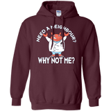 Sweatshirts Maroon / Small Why not me Pullover Hoodie