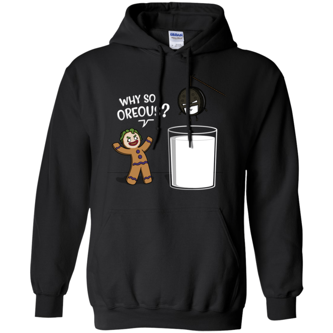 Sweatshirts Black / S Why So Oreous Pullover Hoodie