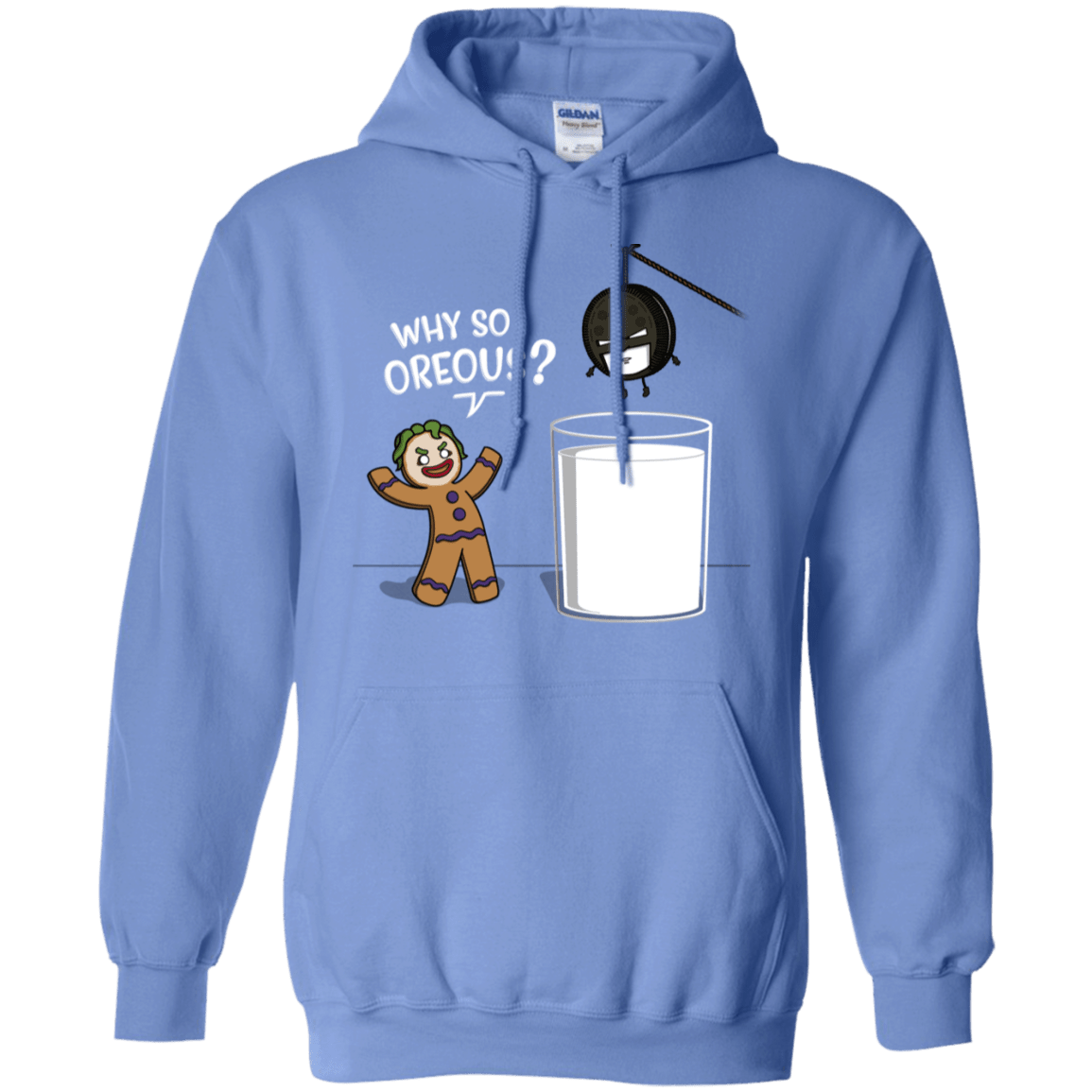 Sweatshirts Carolina Blue / S Why So Oreous Pullover Hoodie