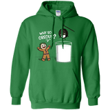 Sweatshirts Irish Green / S Why So Oreous Pullover Hoodie