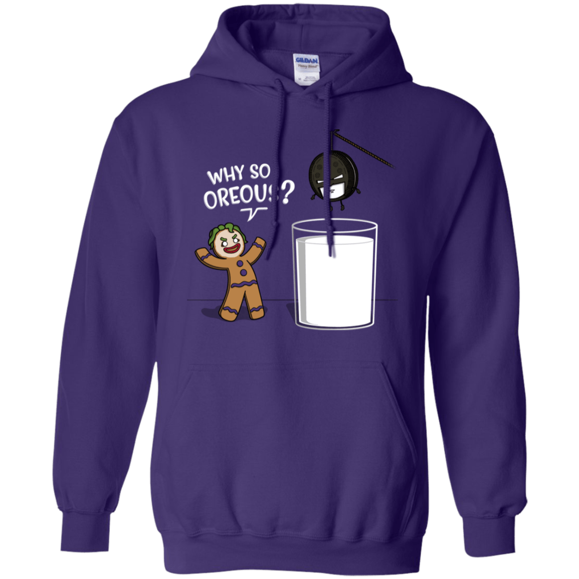 Sweatshirts Purple / S Why So Oreous Pullover Hoodie