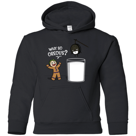 Sweatshirts Black / YS Why So Oreous Youth Hoodie