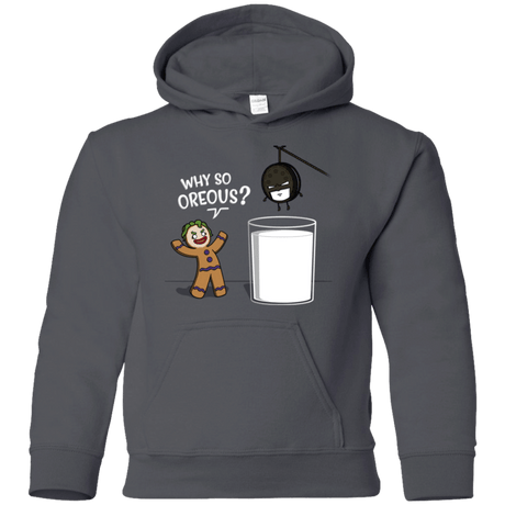 Sweatshirts Charcoal / YS Why So Oreous Youth Hoodie