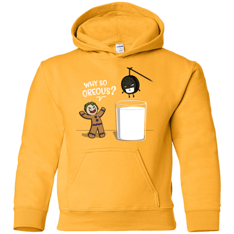 Sweatshirts Gold / YS Why So Oreous Youth Hoodie