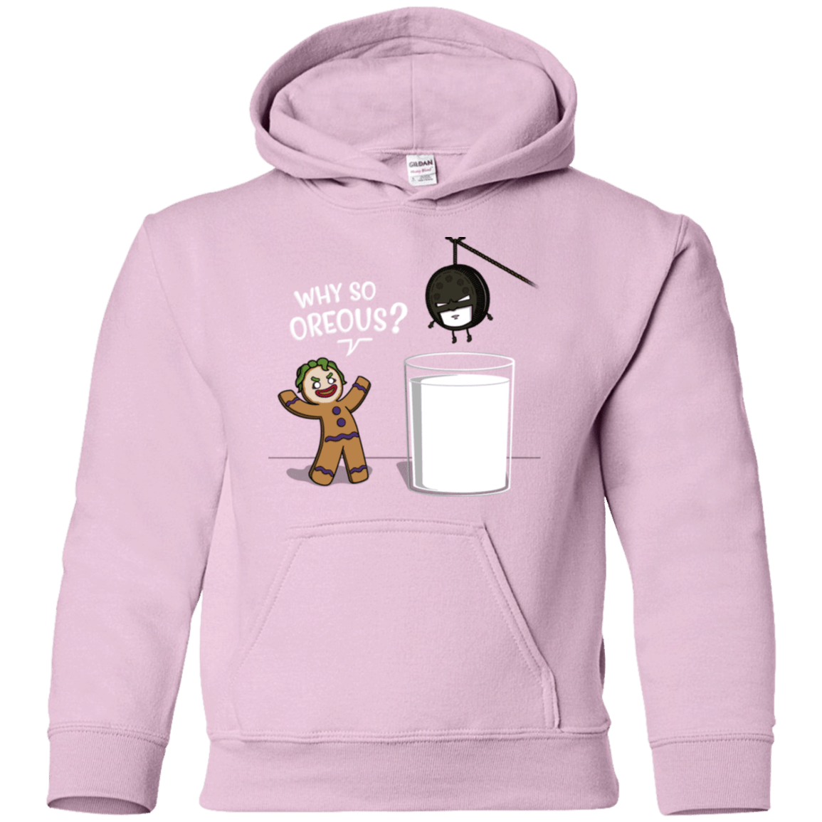 Sweatshirts Light Pink / YS Why So Oreous Youth Hoodie