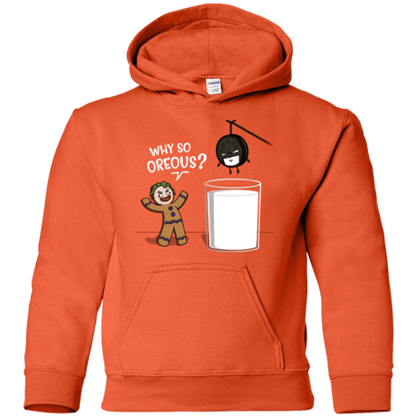 Sweatshirts Orange / YS Why So Oreous Youth Hoodie