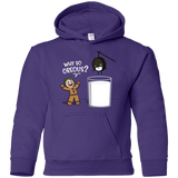 Sweatshirts Purple / YS Why So Oreous Youth Hoodie