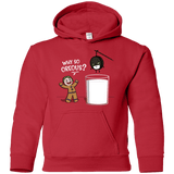 Sweatshirts Red / YS Why So Oreous Youth Hoodie