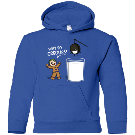 Sweatshirts Royal / YS Why So Oreous Youth Hoodie