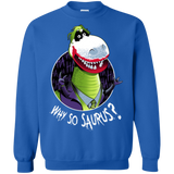 Sweatshirts Royal / Small Why So Saurus Crewneck Sweatshirt