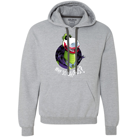 Sweatshirts Sport Grey / Small Why So Saurus Premium Fleece Hoodie