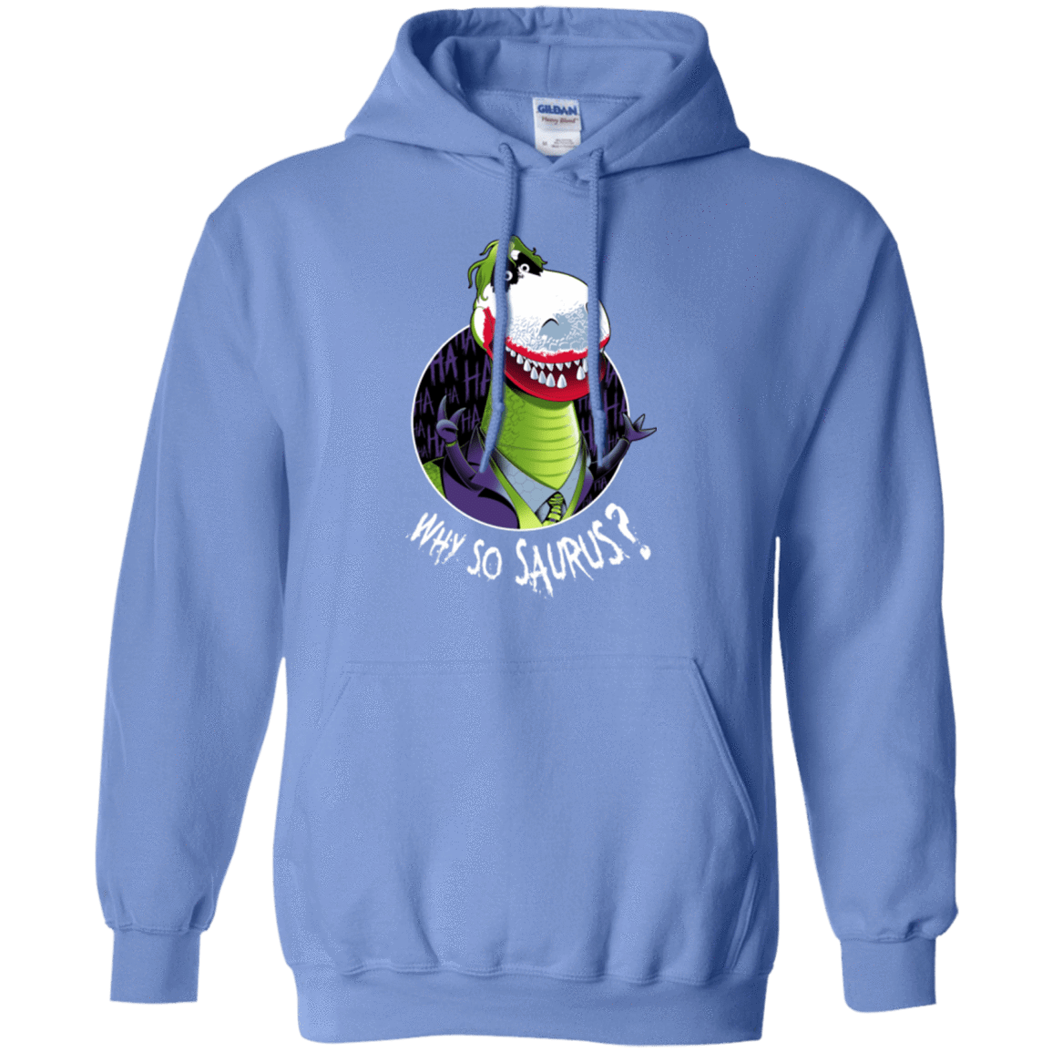 Sweatshirts Carolina Blue / Small Why So Saurus Pullover Hoodie